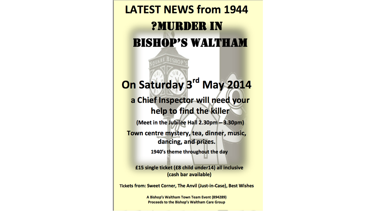 Murder in Bishop’s Waltham