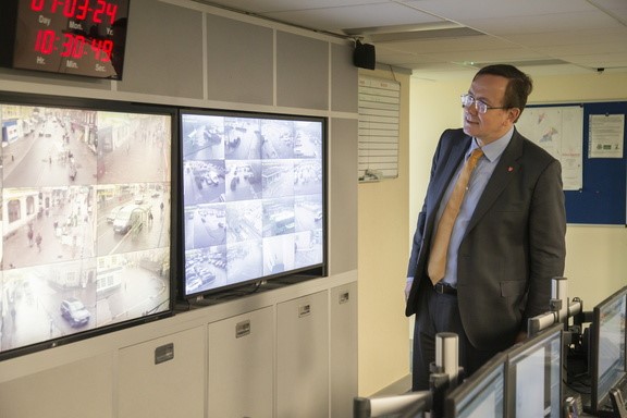 CCTV Control room