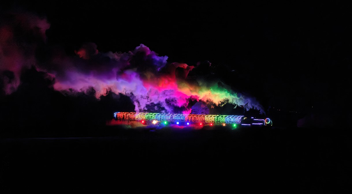 article thumb - Steam Illuminations at The Watercress Line