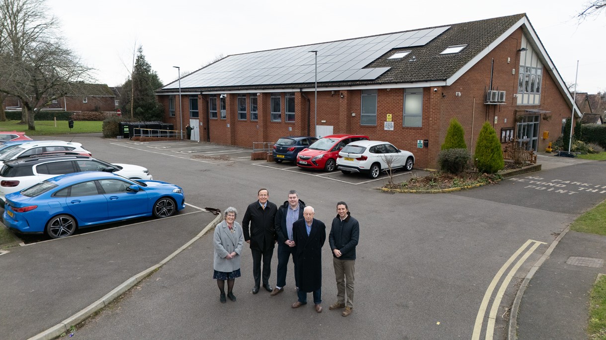 Jubilee Hall new solar panels